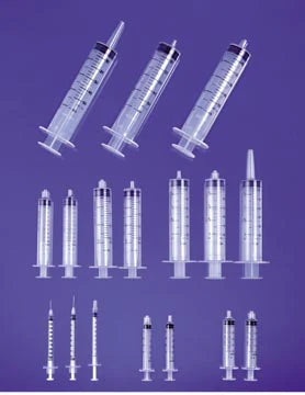 5 CC	 LUER LOCK SYRINGES 100/BOX